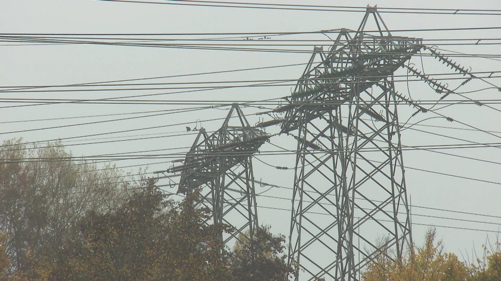 Foto: Stromleitungen