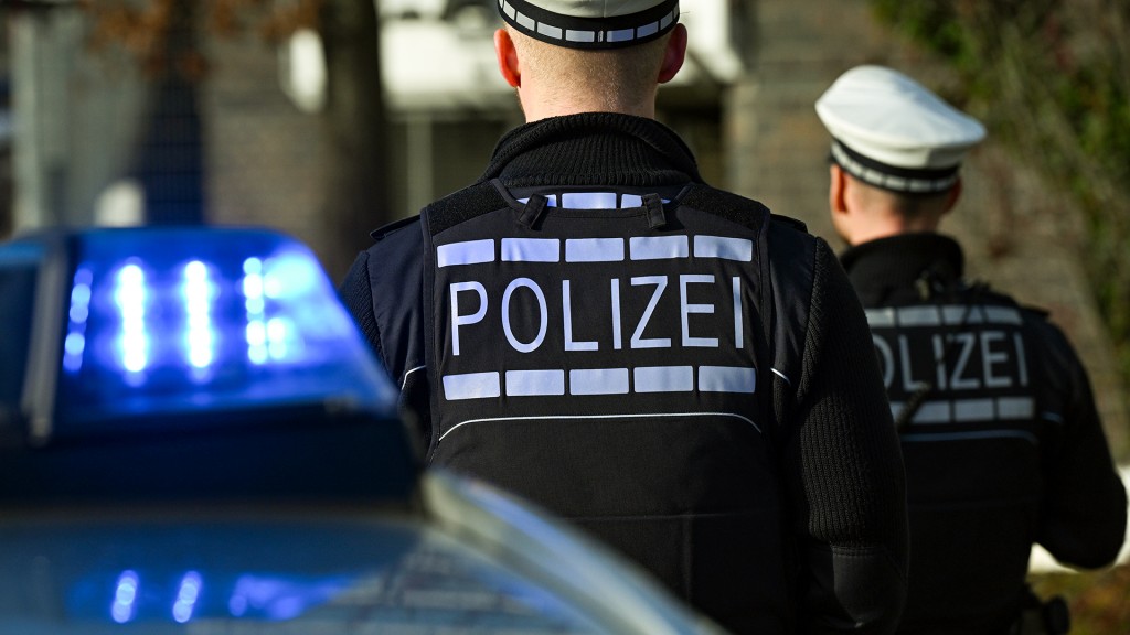 Polizisten im Einsatz