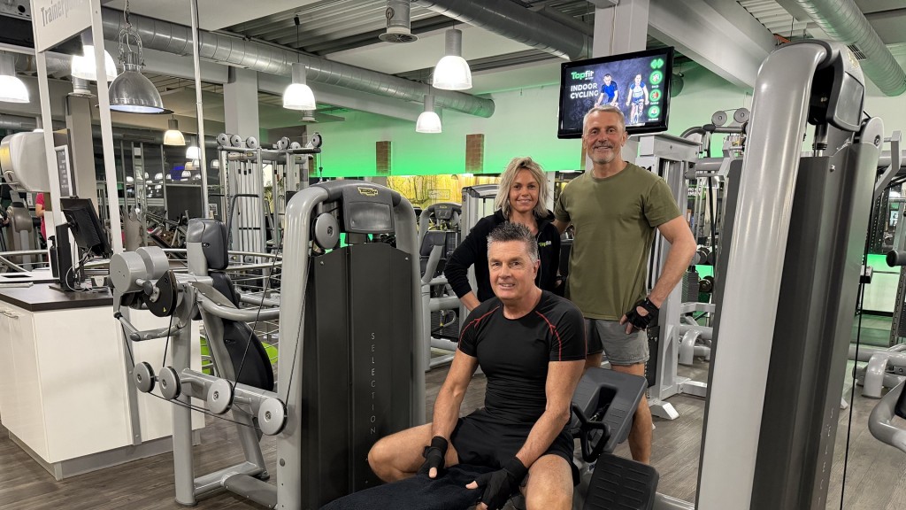Im Fitnessstudio Topfit am Turm