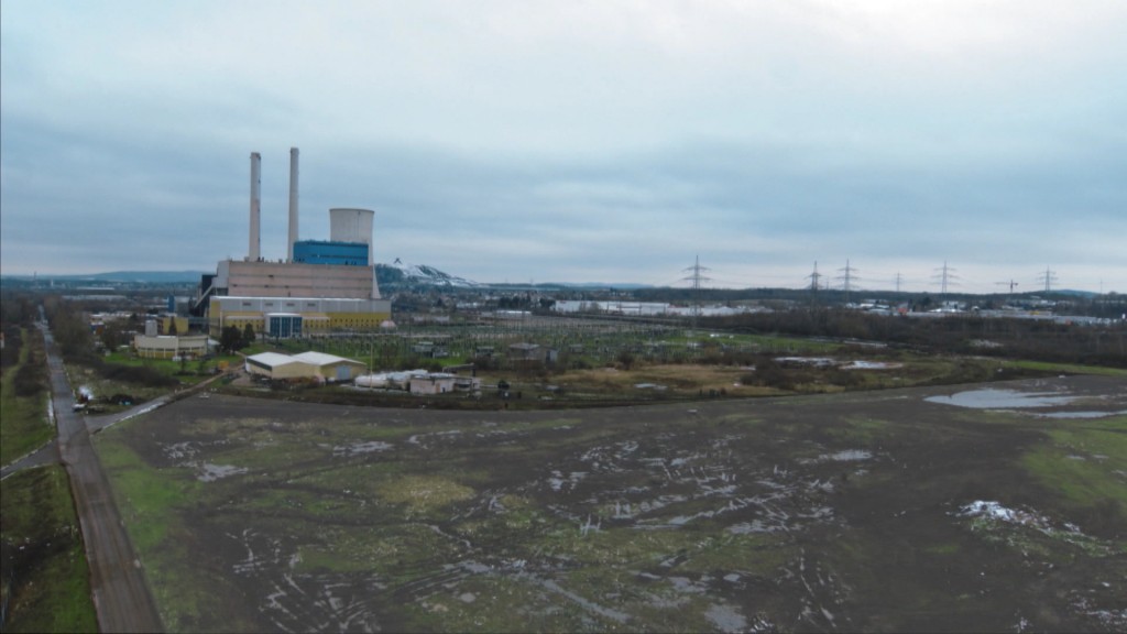 Foto: Gelände des ehemaligen Kraftwerks in Ensdorf