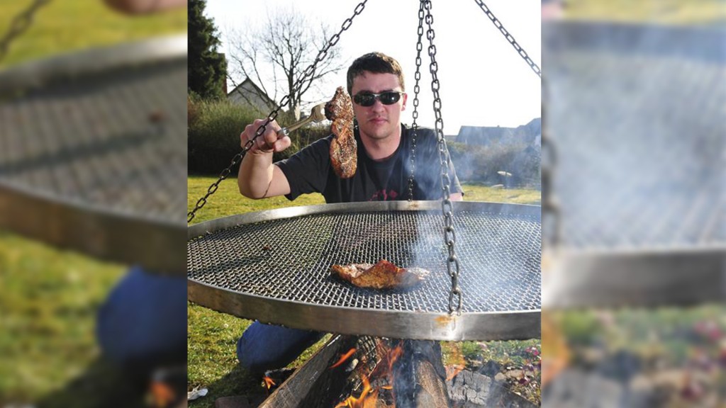 Der Schwenker schwenkt den Schwenker.