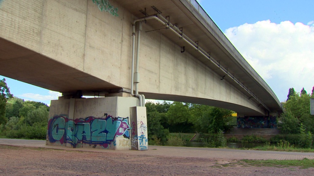 Die Hilbringer Brücke in Merzig
