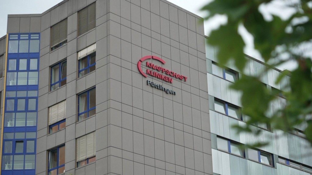 Außenfassade der Knappschaft Kliniken Püttlingen