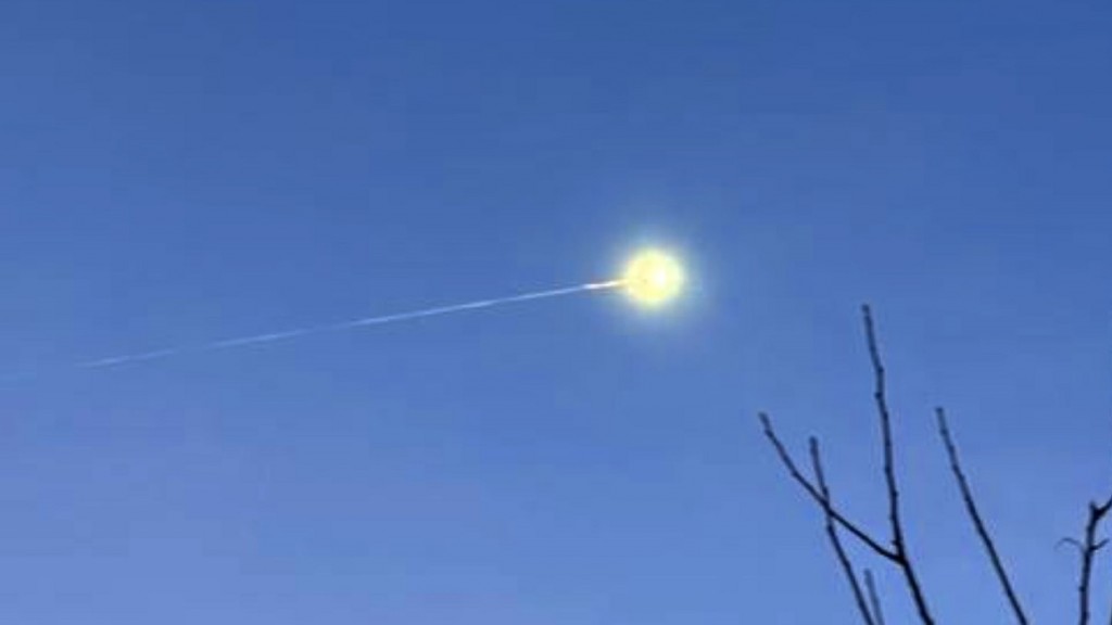 Meteorit über dem Saarland am 8.03.2026