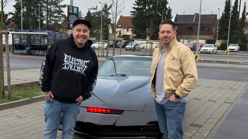 Knight Rider Nachbau in Brebach