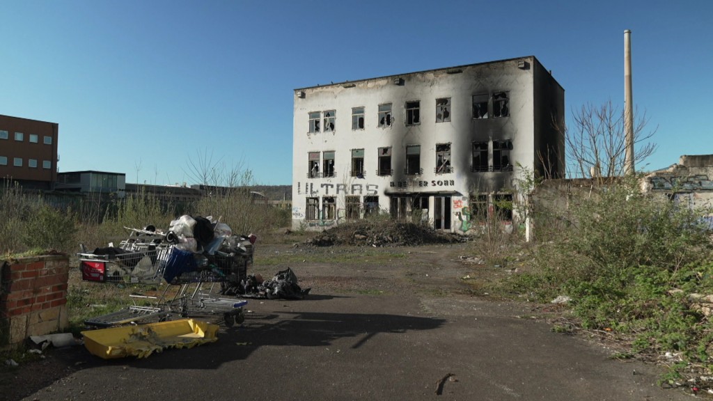 Foto: Ehemaliges Becolin-Gebäude in Saarbrücken