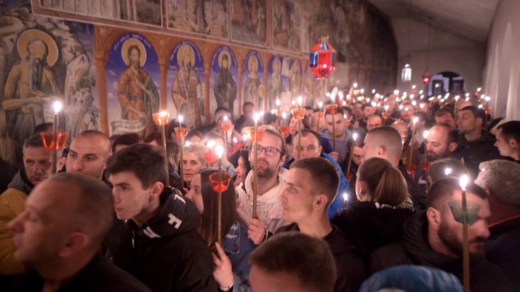 Osterfeierlichkeiten in Nordmazedonien