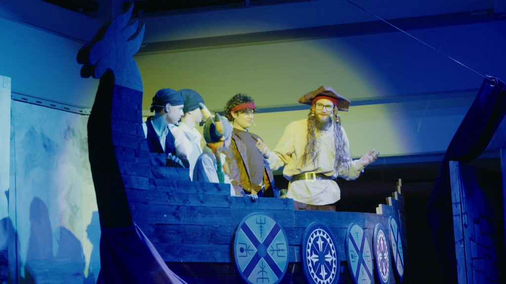 Foto: Bühnenbild aus dem Musical 