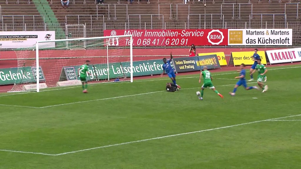Foto: FC Homburg gegen SGV Freiberg