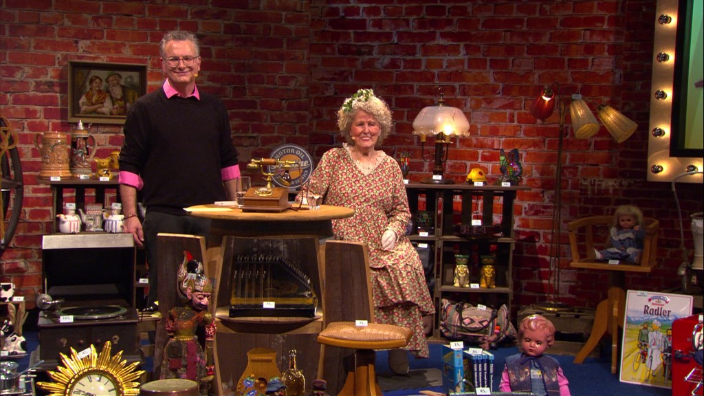 Foto: Michael Friemel und Doris Schlenkrich im Studio