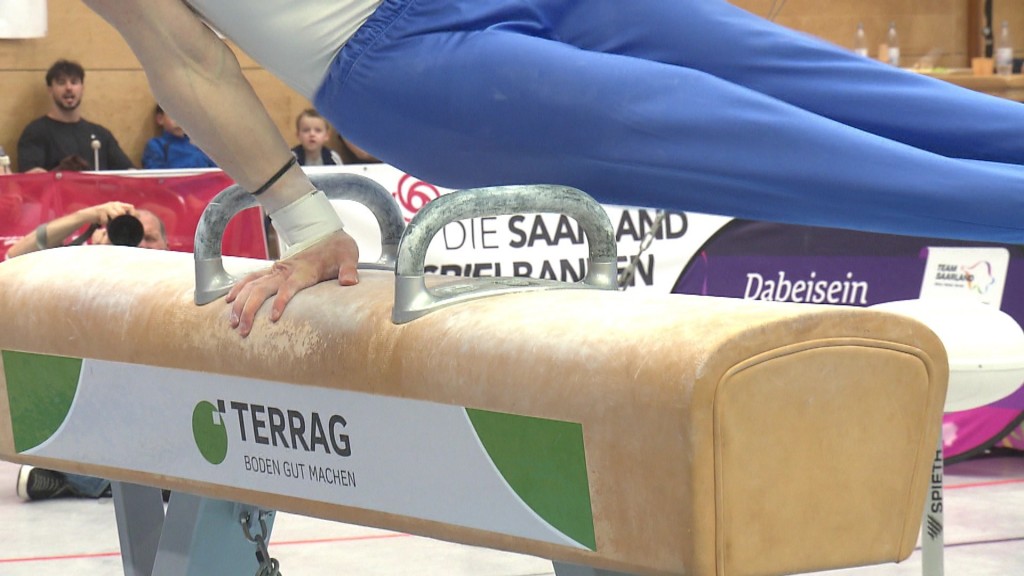 Foto: Turner auf einem Bock