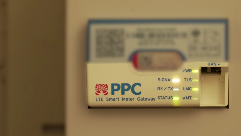 Foto: Eingebauter Smartmeter