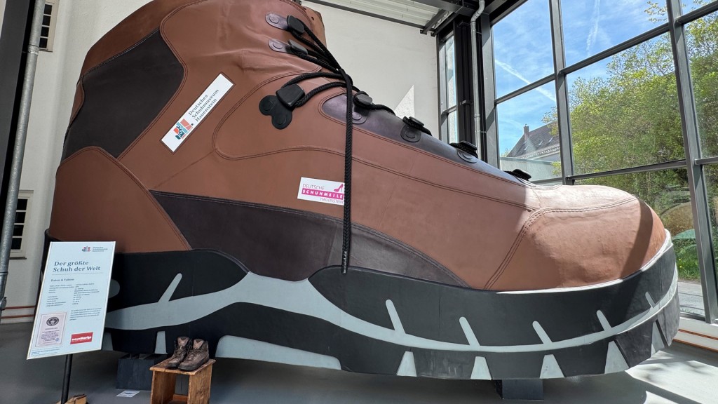 Der größte Schuh der Welt