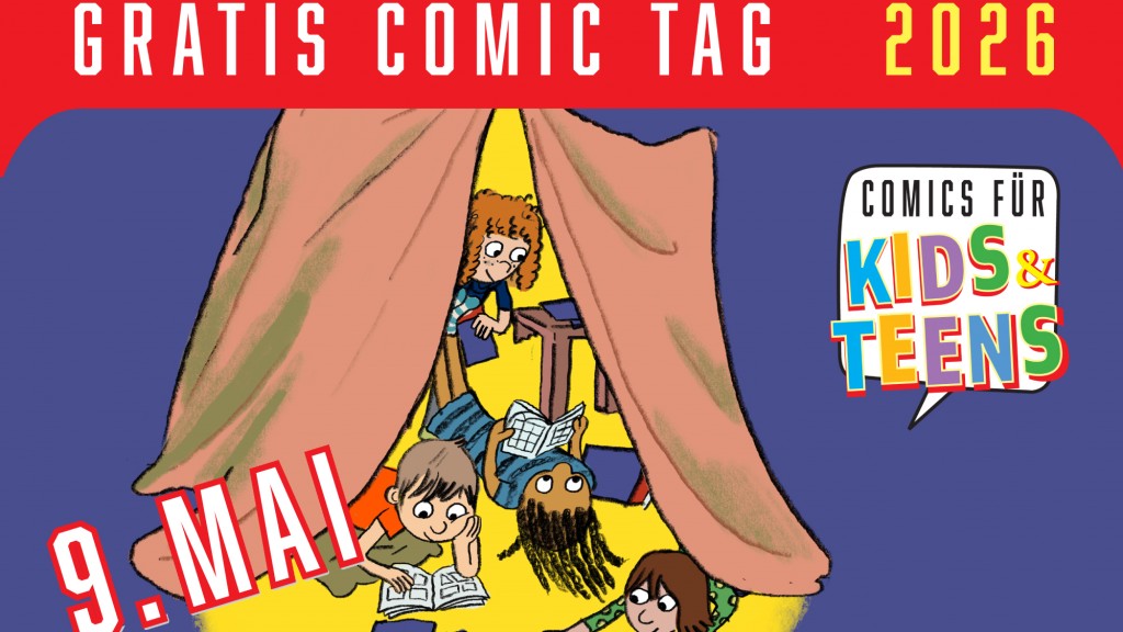 Das Werbebanner des Gratis Comic Tags 2026