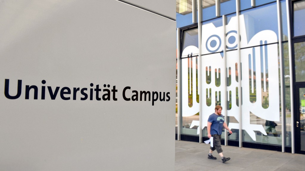 Foto: Der Campus der Universität des Saarlandes in Saarbrücken