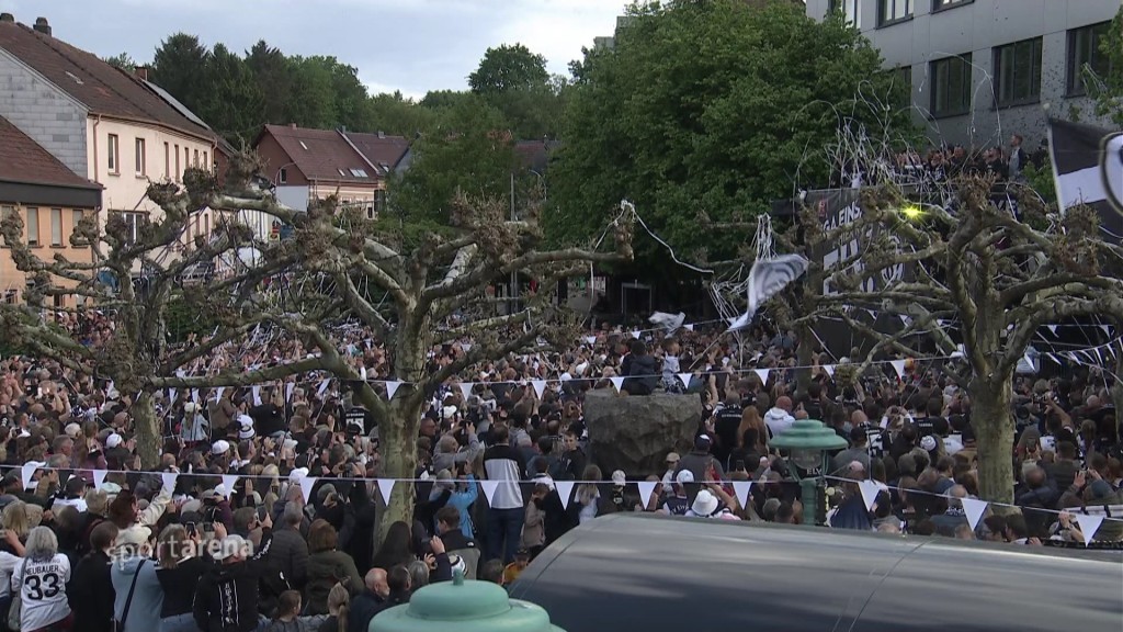 Die Aufstiegsfeier der SVE