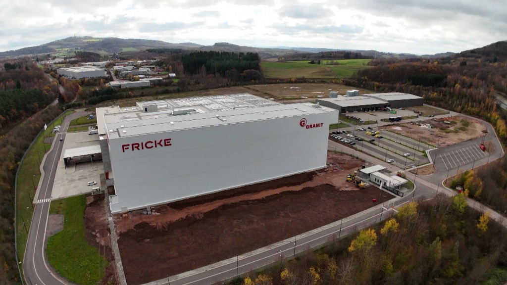 Logistikzentrum Fricke von oben