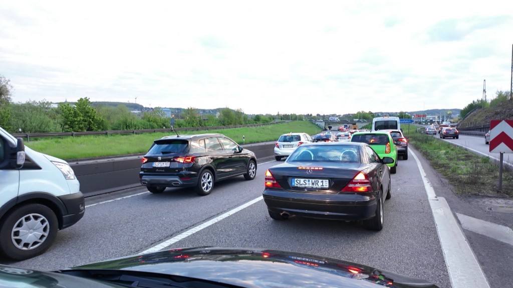 Stau auf der A620