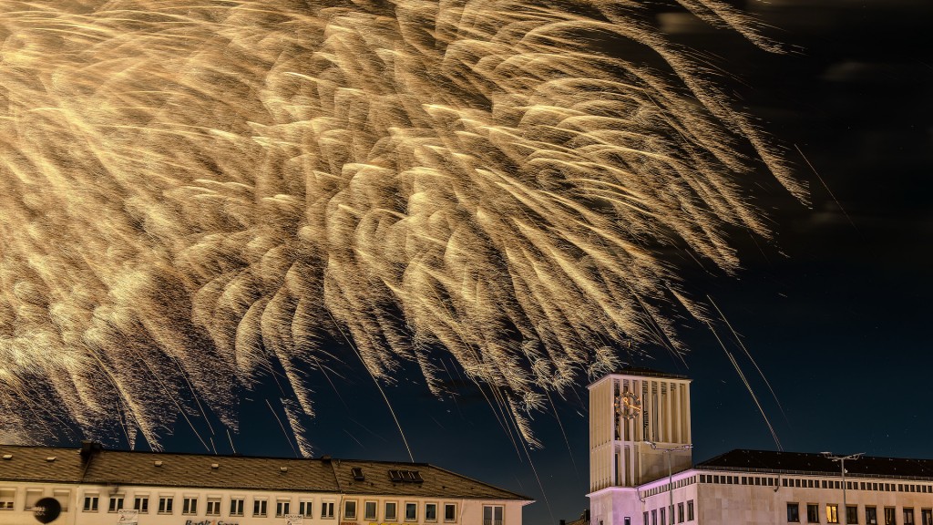 Der Abschluss der Emmes mit einem Feuerwerk