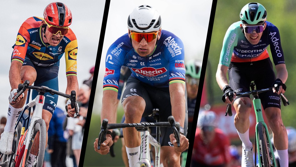 Stars bei Trofeo: Mads Pedersen, Mathieu van der Poel, Paul Seixas