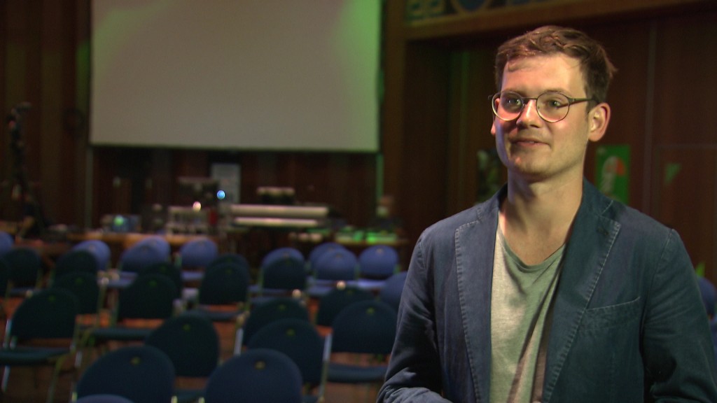 Jörn Michaely, der künstlerische Leiter des Bundesfestivals junger Film in St. Ingbert