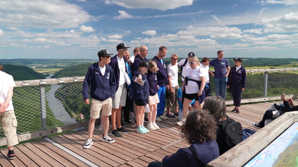 Foto: Special Olympics - Finnische Delegationen im Saarland 