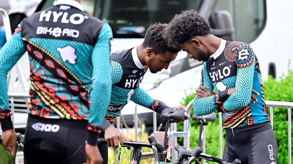 Foto: Mitglieder des Teams Bike Aid 