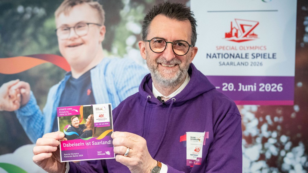 Der Saarländische Innen- und Sportminister Reinhold Jost ist der Cheforganisator der Special Olympics 2026 im Saarland