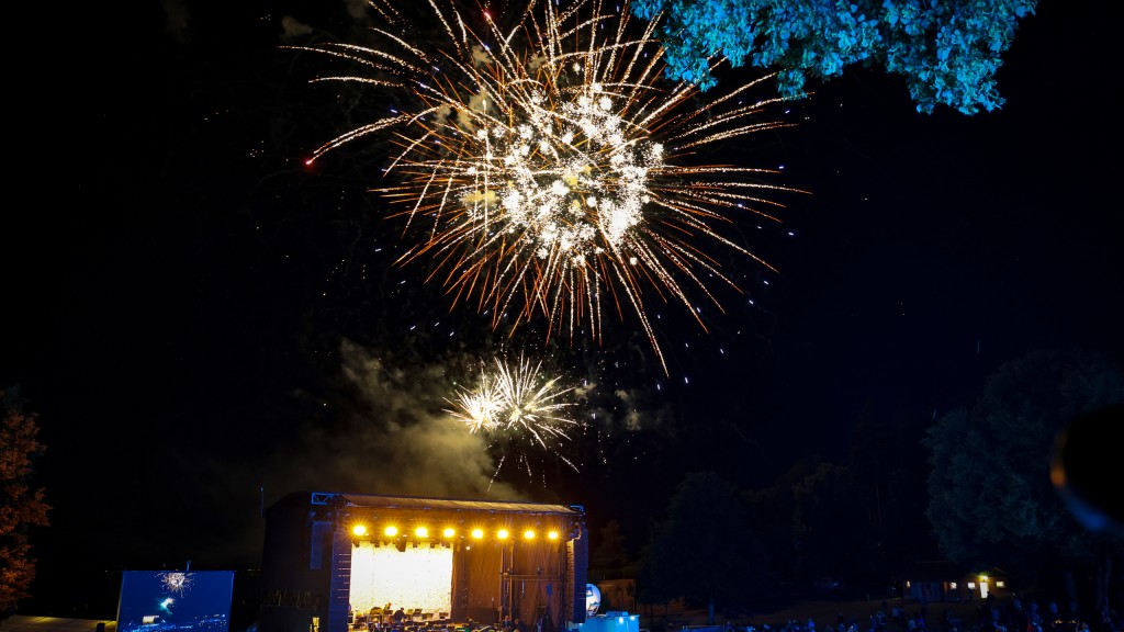 Abschlussfeuerwerk bei SR Klassik am See 2026