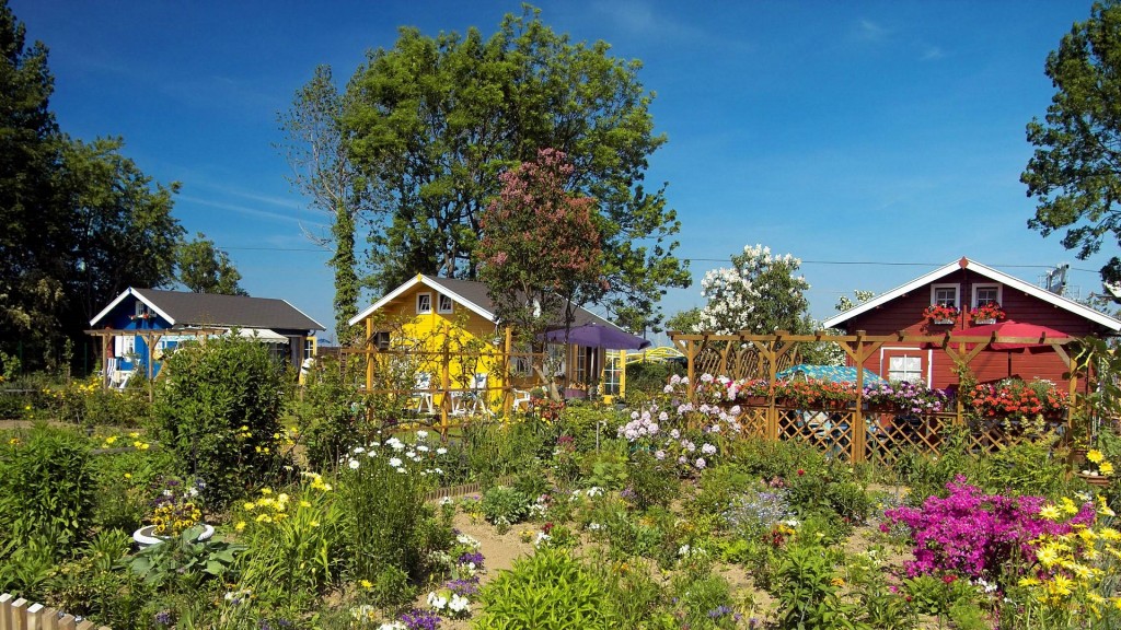 Foto: Eine Kleingartenanlage in Norddeutschland.