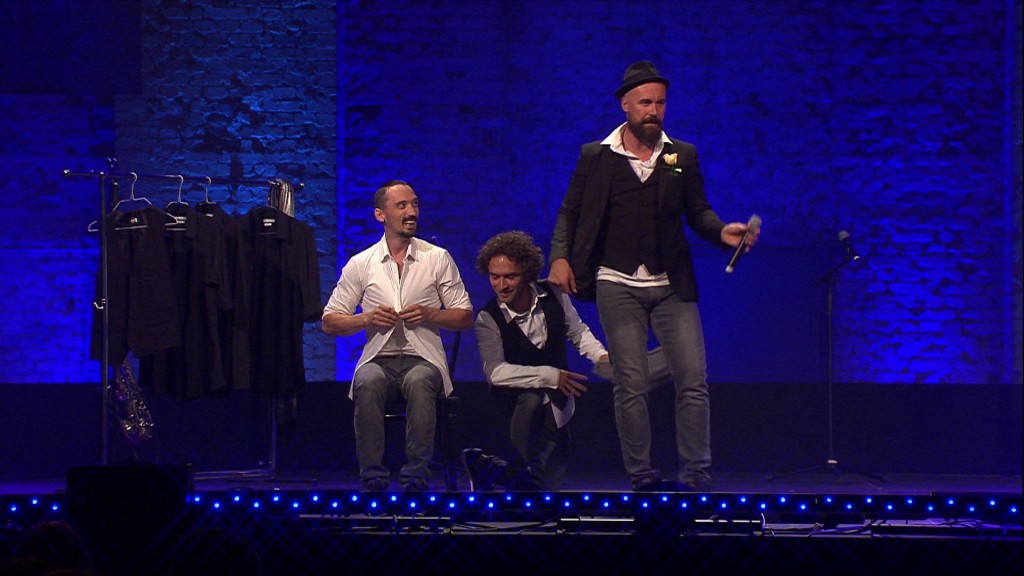 Tridiculous auf der Bühne
