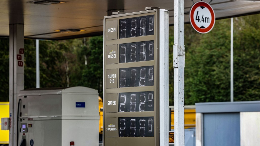 Preise einer Tankstelle