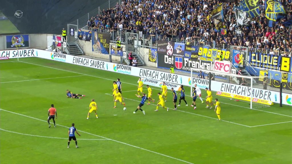 Foto: 1. FC Saarbrücken gegen Sonnenhof Großaspach