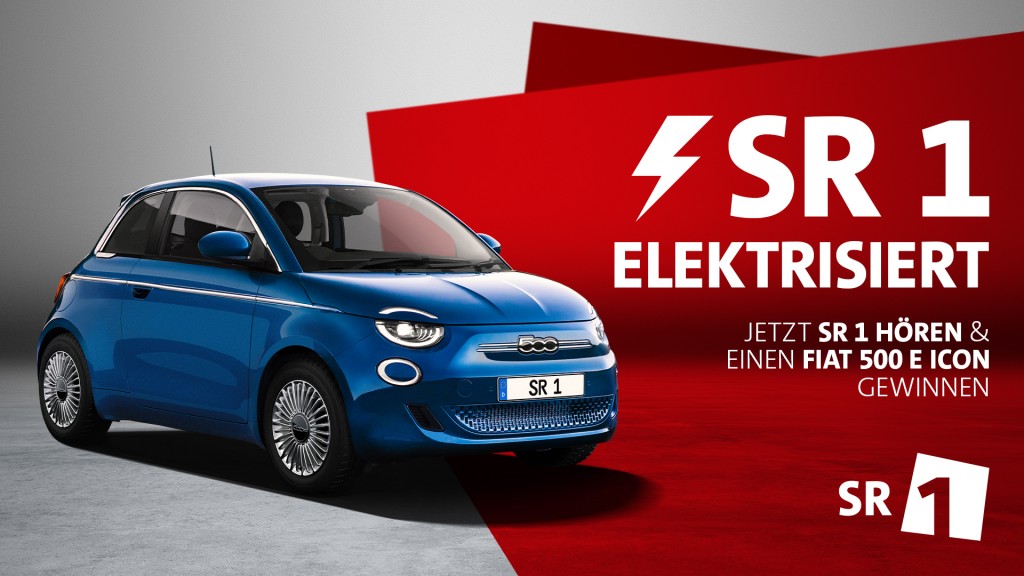 SR 1 Elektrisiert: Wir schenken euch vom 7. bis 25. September ein E-Auto