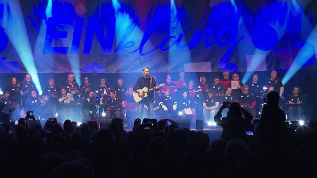 Foto: Die Bühne beim Musikfestival Einklang