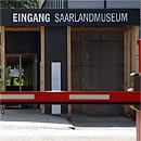 Der Eingangsbereich des Saarlandmuseums