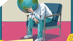 Sich Sorgen machen um die Welt