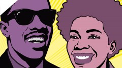Stevie Wonder und Ella Fitzgerald