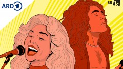 Dolly Parton und Robert Plant