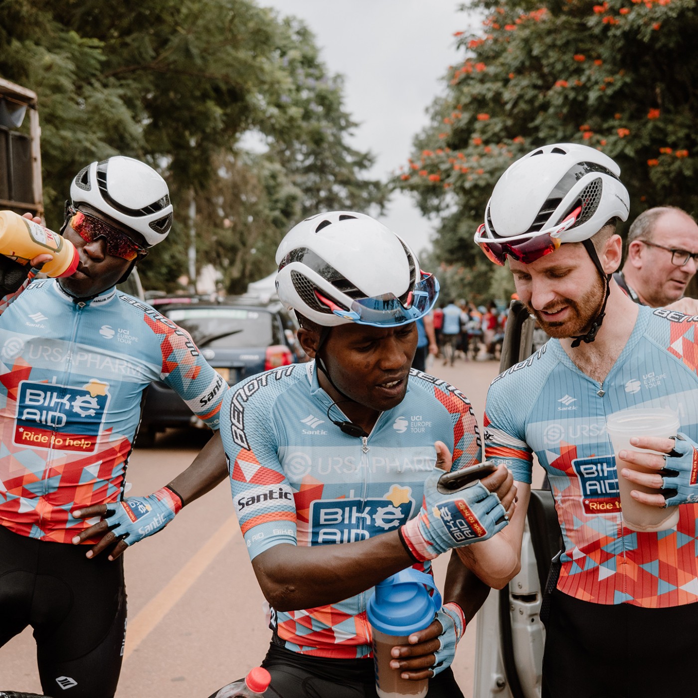 Aufsatteln für Afrika