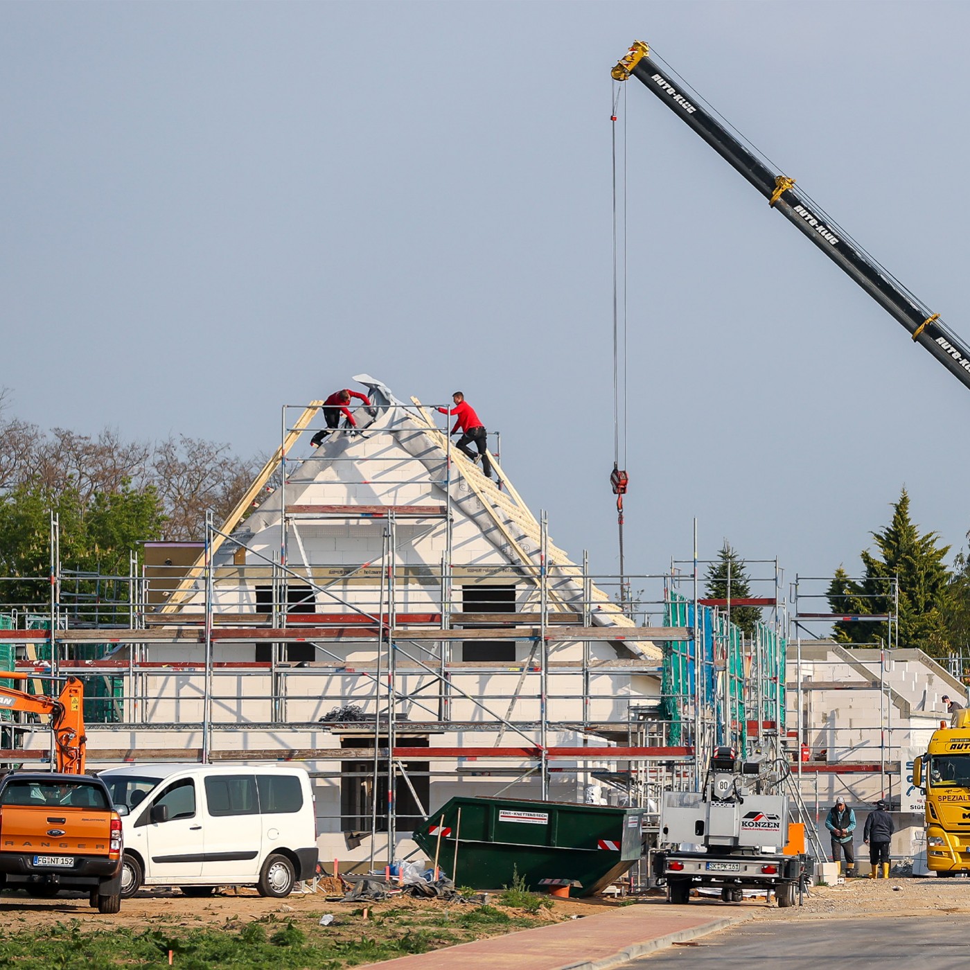 Das Haus im Kreisverkehr