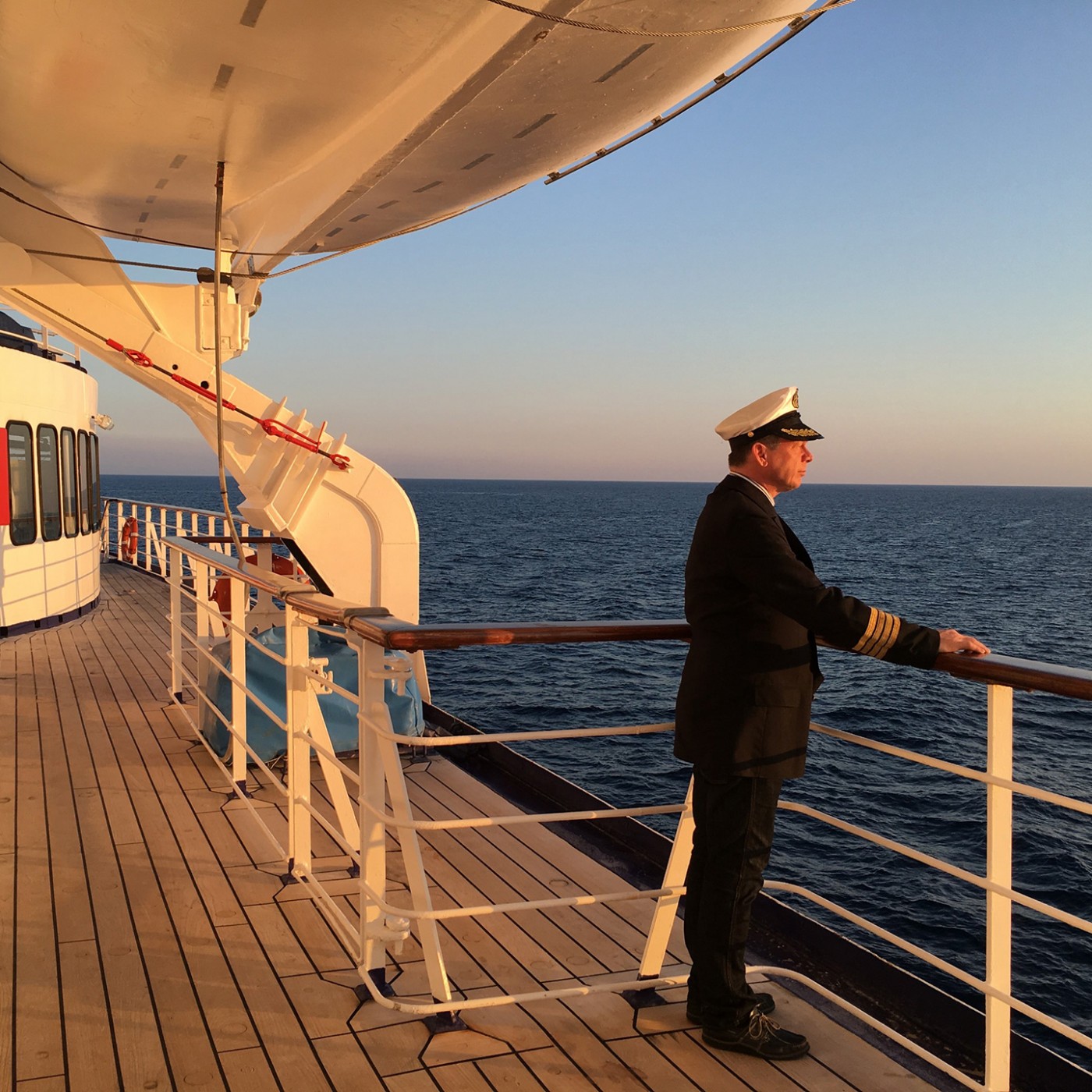 Käpt'n Hardy geht von Bord